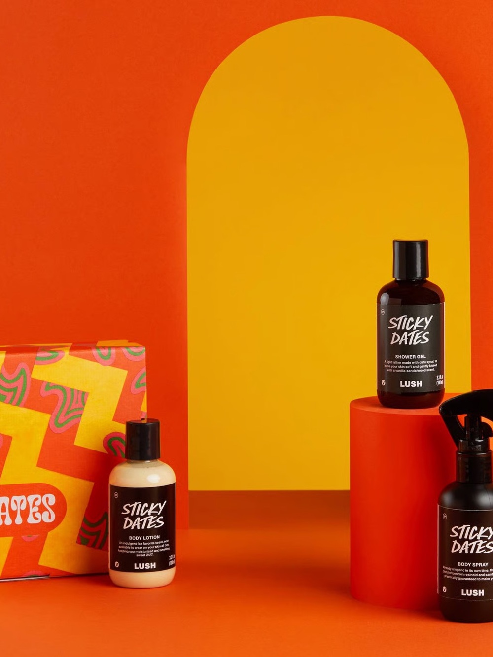 LUSH Sticky Dates Gift Set